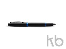 Ручка перьевая Parker «IM Vibrant Rings Flame Blue»