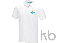 Рубашка поло «Graphite» из натуральных материалов, мужская