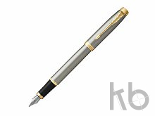 Ручка перьевая Parker «IM Metal Brushed Metal GT»