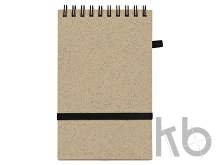 Блокнот «Toledo S» с обложкой из пшеницы и пластика