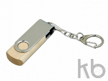 USB 2.0- флешка промо на 64 Гб с поворотным механизмом