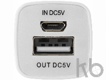 Портативное зарядное устройство «Flash», 2200 mAh