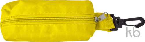 Polyester pouch with pencils