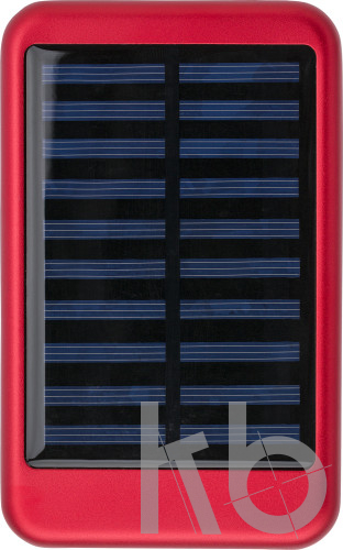 Aluminium solar power bank