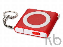 Брелок-рулетка с фонариком «Книга», 1м