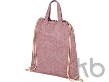 Сумка-рюкзак «Pheebs» из переработанного хлопка, 210 г/м²