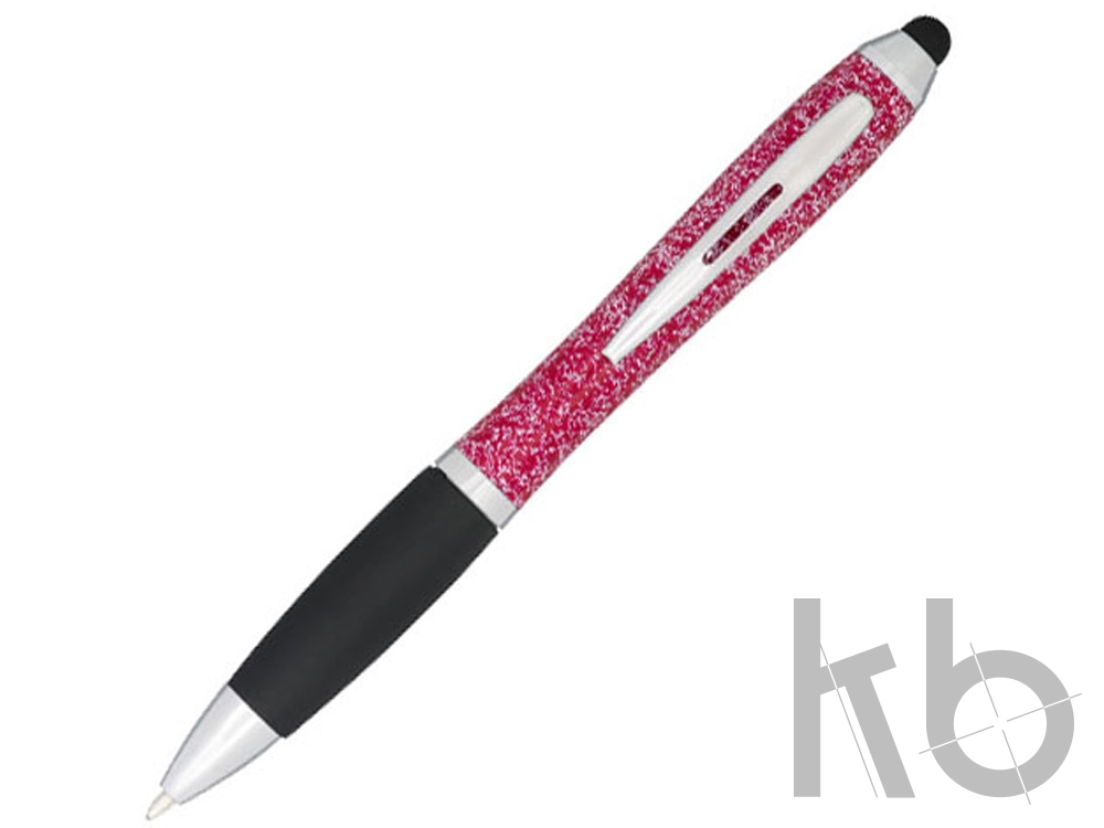 Ручка-стилус пластиковая шариковая «Nash» крапчатая