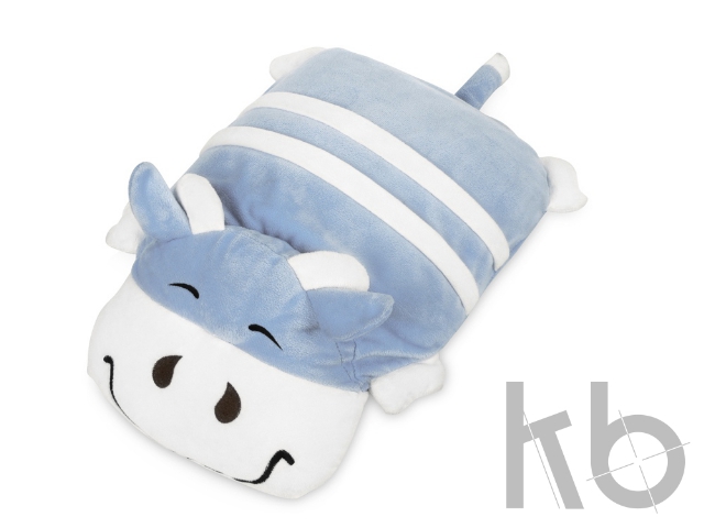 Подушка-плед «Бычок» из флиса 