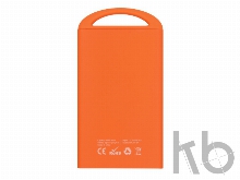 Портативное зарядное устройство «Shine» с зеркальной гравировкой, 4000 mAh