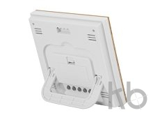 Бамбуковая метеостанция с часами «Moscow Heat»