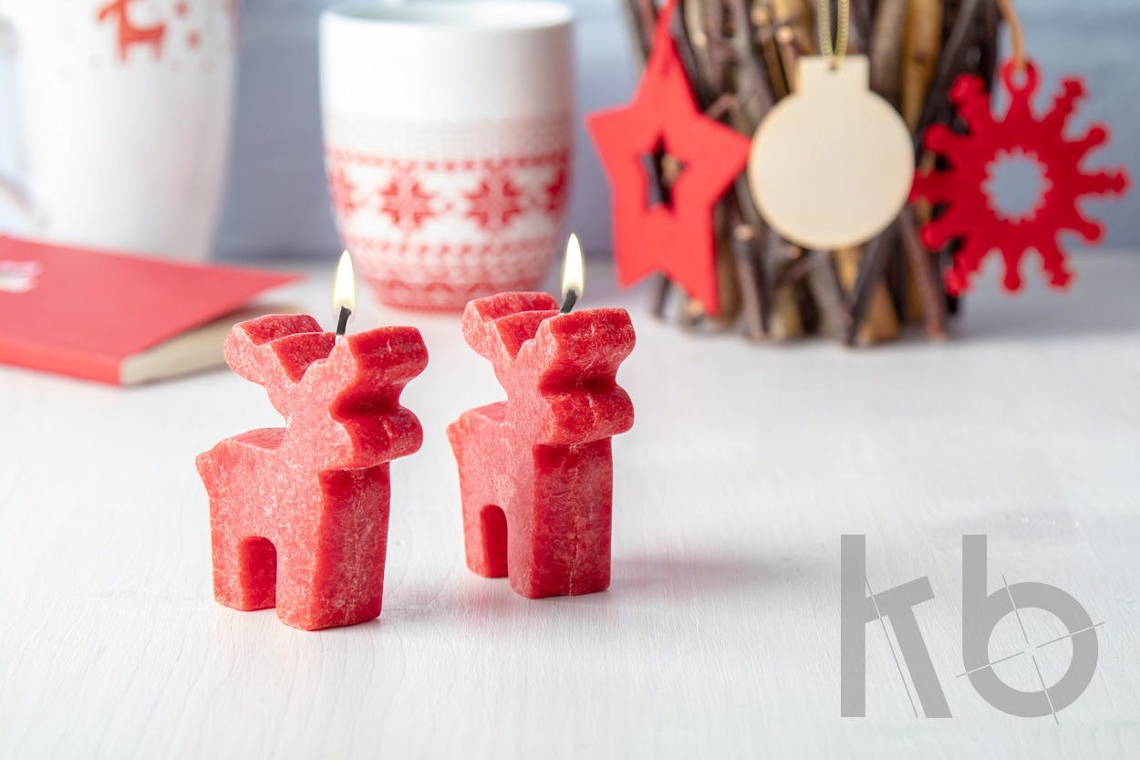 Christmas candle set