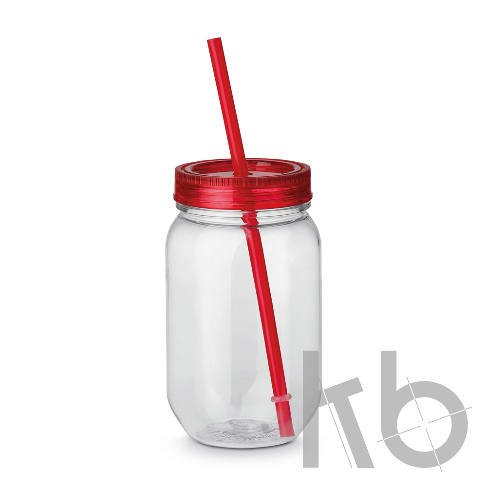 Бутылка с соломинкой