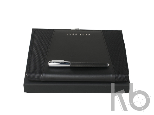 Подарочный набор: ручка-роллер, блокнот А5