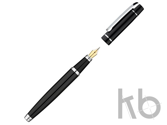Ручка металлическая перьевая «VIP F» с зеркальной гравировкой