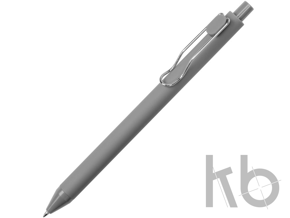 Ручк пластиковая шариковая «Clip», софт-тач