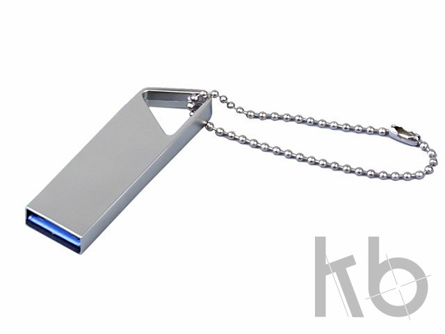 USB 3.0-флешка на 64 Гб с мини чипом и отверстием для цепочки