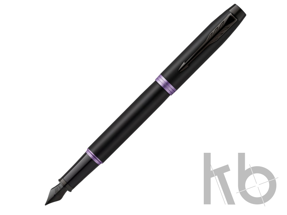 Ручка перьевая Parker «IM Vibrant Rings Flame Amethyst Purple»