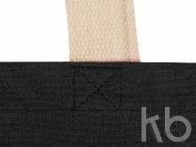 Сумка для шопинга «Steady» хлопковая с парусиновыми ручками, 260 г/м2