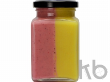 Медовое суфле «Дуэт» с клюквой и апельсиновой цедрой