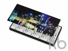 Портативное зарядное устройство «Render» с закаленным стеклом, 5000 mAh