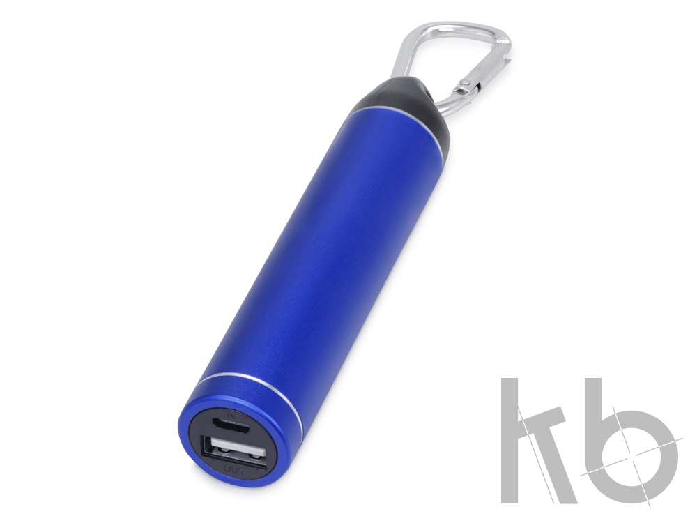 Портативное зарядное устройство «Марс» с карабином, 2600 mAh