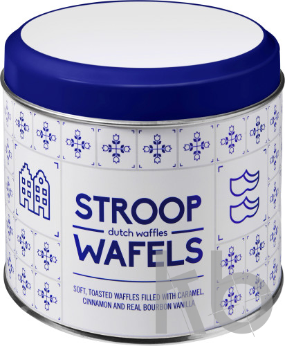 Tin for Dutch waffles