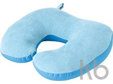 Suede travel pillow