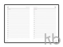 Ежедневник недатированный А6+ «Velvet»