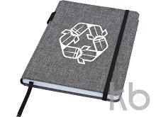 Блокнот A5 «Orin» из переработанного ПЭТ