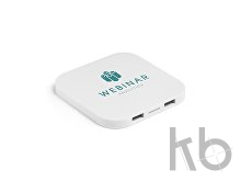 CAROLINE. Беспроводное зарядное устройство и хаб USB 20