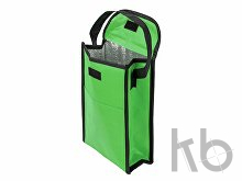 Сумка-холодильник Reviver на липучке из нетканого переработанного материала RPET