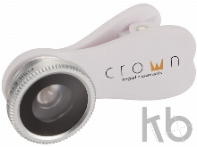 Линзы рыбий глаз с клипом