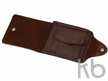 Набор «Фрегат»: портмоне, визитница, подставка для часов, часы на цепочке