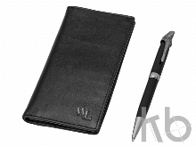 Набор: ручка шариковая, трэвел-портмоне