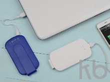 Портативное зарядное устройство «Pin» с клипом, 4000 mAh