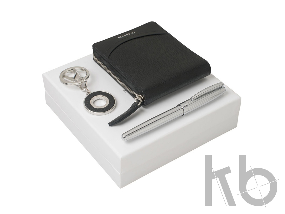 Подарочный набор Embrun: брелок, кошелек, ручка роллер