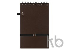 Блокнот «Kaffi S» с обложкой из кофе и пластика