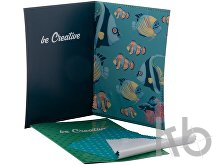 postcard glasses cloth