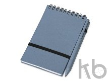 Блокнот «Toledo S» с шариковой ручкой из пшеницы и пластика