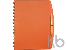 PP notebook with ballpen