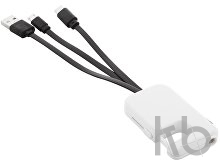 Кабель-брелок micro USB, USB-C и Lightning