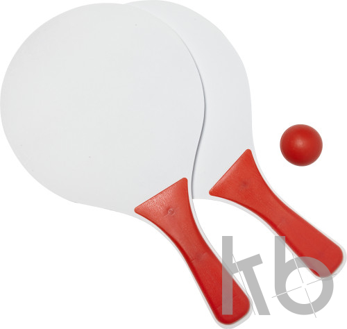 Wooden bat and ball set