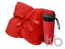 Подарочный набор «Dreamy hygge» с пледом и термокружкой