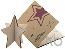 Christmas card, star