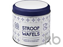 Tin including Dutch waffles