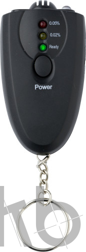 ABS key holder alcohol tester