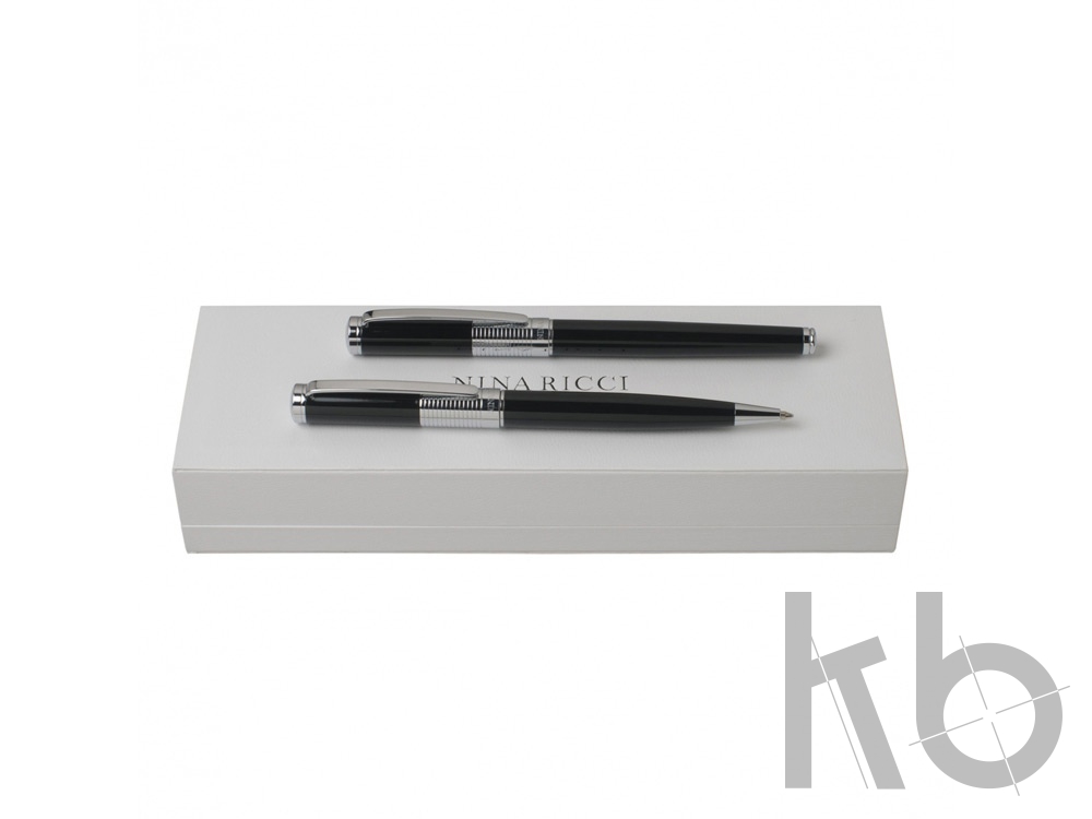 Подарочный набор Eclat: ручка шариковая, ручка роллер