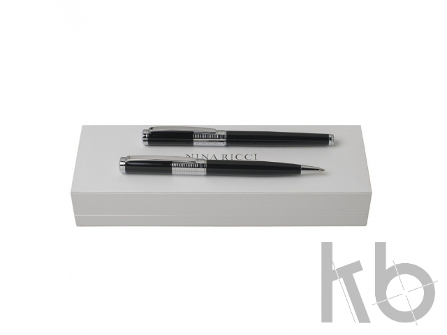 Подарочный набор Eclat: ручка шариковая, ручка роллер