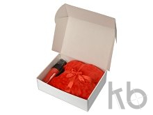 Подарочный набор «Tasty hygge» с пледом, термокружкой и миндалем в шоколадной глазури