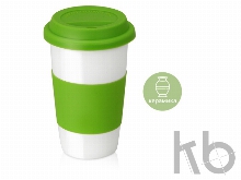 Кружка «Нью-Йорк»  с силиконовой крышкой и манжетой